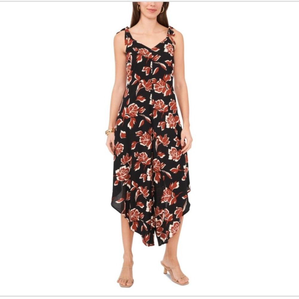 Vince Camuto Angled Hem Jumpsuit